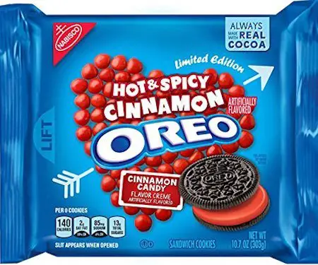 Hot and Spicy Cinnamon Creme Oreos